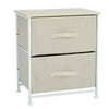 Chest of Drawer Bedside Table Drawer Cabinet Small Side End Nightstand Storage