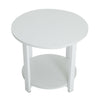 Bedside Table Cabinet Small Side End Table Nightstand Storage Shelf Organizer