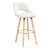 Breakfast Kitchen Counter Bar Stool Chair Wood Legs Barstool High Stool