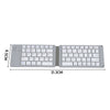 Slim Foldable Bluetooth Wireless Mini Keyboard for Tablet Laptop IOS Notebook PC