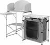 Camping Table Kitchen Unit Folding Storage Outdoor Cook Station W/ Bag