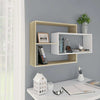 Floating Wall Mounted Bookshelf Hanging Storage Display Shelf Unit Multi Colours