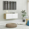 Modern Small TV Unit Cabinet Stand Coffee Table 2 doors coffee table tv stereo
