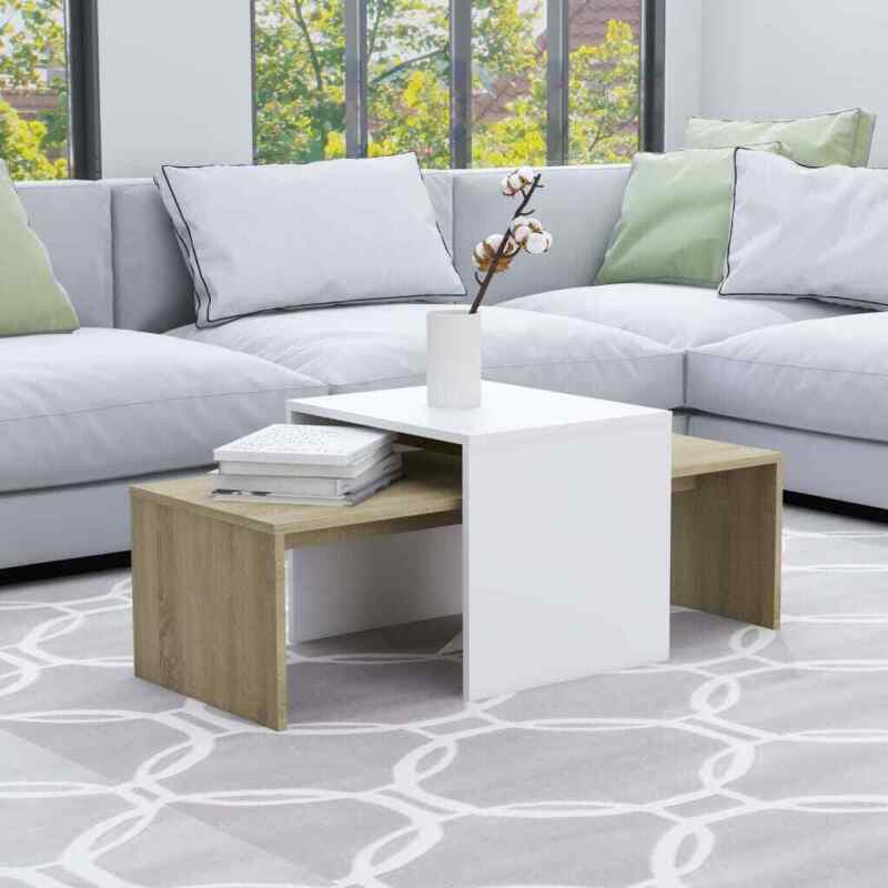Coffee Table Chipboard Living Room Furniture End Tea Stand Telephone Table Home