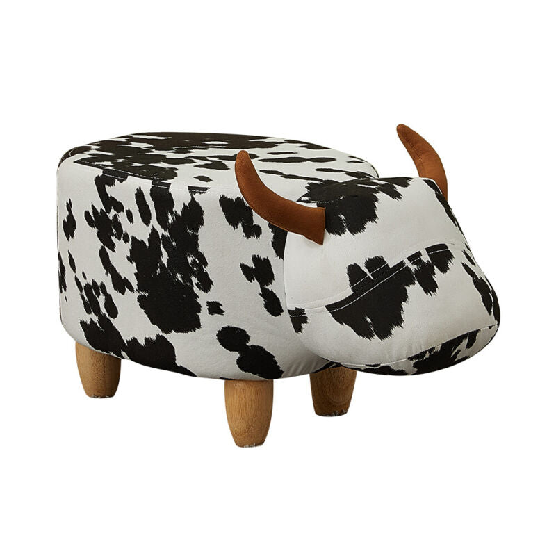 Upholstered Animal Shaped Ottoman Ride-on Footrest Stool Rest Seat TOY Kids New