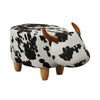 Upholstered Animal Shaped Ottoman Ride-on Footrest Stool Rest Seat TOY Kids New