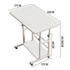 Adjustable Mobile Laptop Table Notebook Desk Sofa Bed Tray Computer StorageShelf
