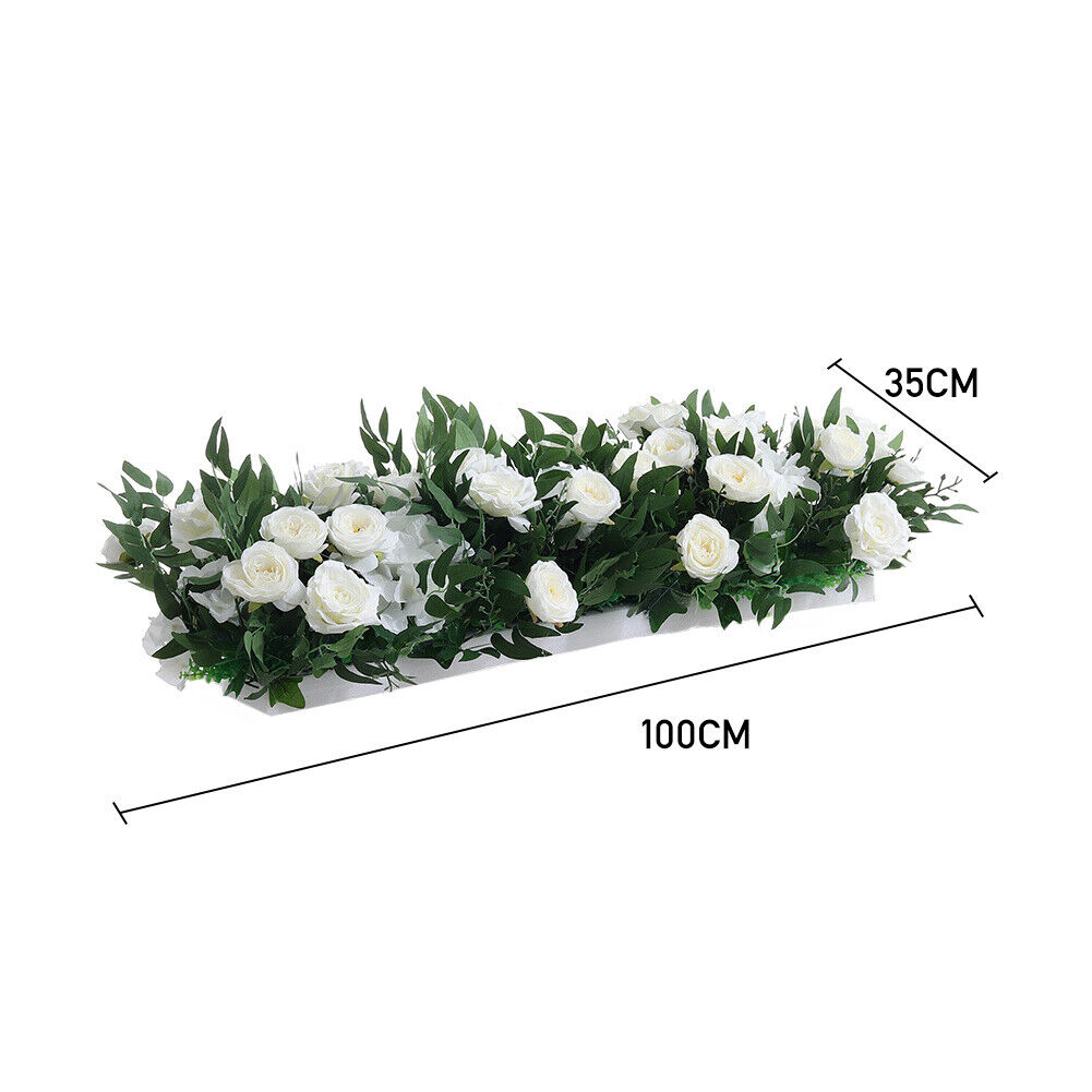 Artificial Wedding Floral Flower Row Top Table Backdrop Arch Arrangement Decor