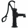 Garden Hand Water Pump with Stand Cast Iron Green/Black Farm Irrigation Ornament