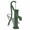 Garden Hand Water Pump with Stand Cast Iron Green/Black Farm Irrigation Ornament