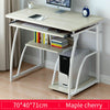 Computer Desk Study PC Writing Table Home Office Workstation Shelf Furniture UK