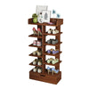 7 Tier Shoe Rack Storage Shelf Unit Shoe Cabinet Organiser Footwear Wooden