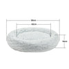 3XL XL L Soft Calming Dog Bed Anti-Anxiety Pet Donut Cuddler Winter Warm Cat Bed