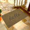 Home Front Polyester Doormat Entrance Non-Slip Floor Welcome Guest Mats Decor