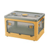 Stackable Fully Open Storage Box Foldable Plastic Clothes Toys Container Case UK