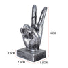 Abstract Art Hand Gesture Sculpture Ornament Figurine Statue Tabletop Decoration