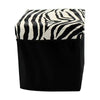 Single Folding Storage Pouffe Cube Foot Stool Seat Ottoman Footstool Toy Box