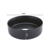 MULTI SHAPE BATHROOM CLOAKROOM COUNTERTOP CERAMIC BASIN SINK & POP UP WASTE SETS
