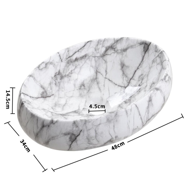 MULTI SHAPE BATHROOM CLOAKROOM COUNTERTOP CERAMIC BASIN SINK & POP UP WASTE SETS