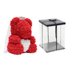 LED FOAM ROSE BEAR ARTIFICIAL FLOWER ROSE TEDDY BEAR DOLL FADDISH LOVE GIFT BOX