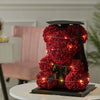 LED FOAM ROSE BEAR ARTIFICIAL FLOWER ROSE TEDDY BEAR DOLL FADDISH LOVE GIFT BOX
