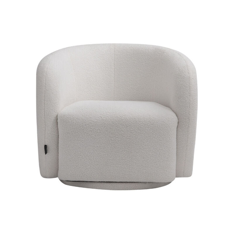 Teddy Velvet Swivel Cuddle Chairs Soft Rotating Tub Armchair Living Room Bedroom