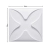 24x PVC 3D Wall panel Decorative Wall Ceiling Tile Cladding Wallpaper Waterproof