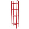 4 Tier Metal Ladder Storage Shelf Display Stand Organiser Corner Shelving Unit