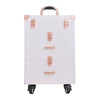 Rolling Makeup Trolley Beauty Cosmetic Case Hairdresser Nail Artist Workstation