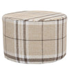 Luxury Padded Footstool Wooden Leg/No Ottoman Pouffe Stool Kids Child Chair Seat