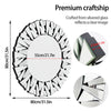 Frameless Wall Decorative Mirror Silver Polished Mirrors for Wall Decorating Art