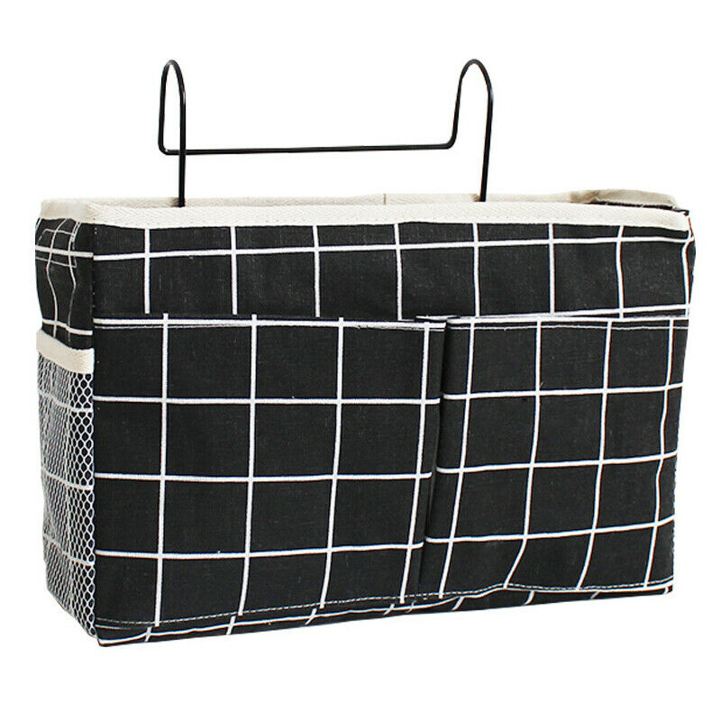 Wall Door Hanging Storage Wardrobe Shelf Bag Holder Organizer Closet Shoe Rack #
