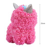 LED FOAM ROSE BEAR ARTIFICIAL FLOWER ROSE TEDDY BEAR DOLL FADDISH LOVE GIFT BOX