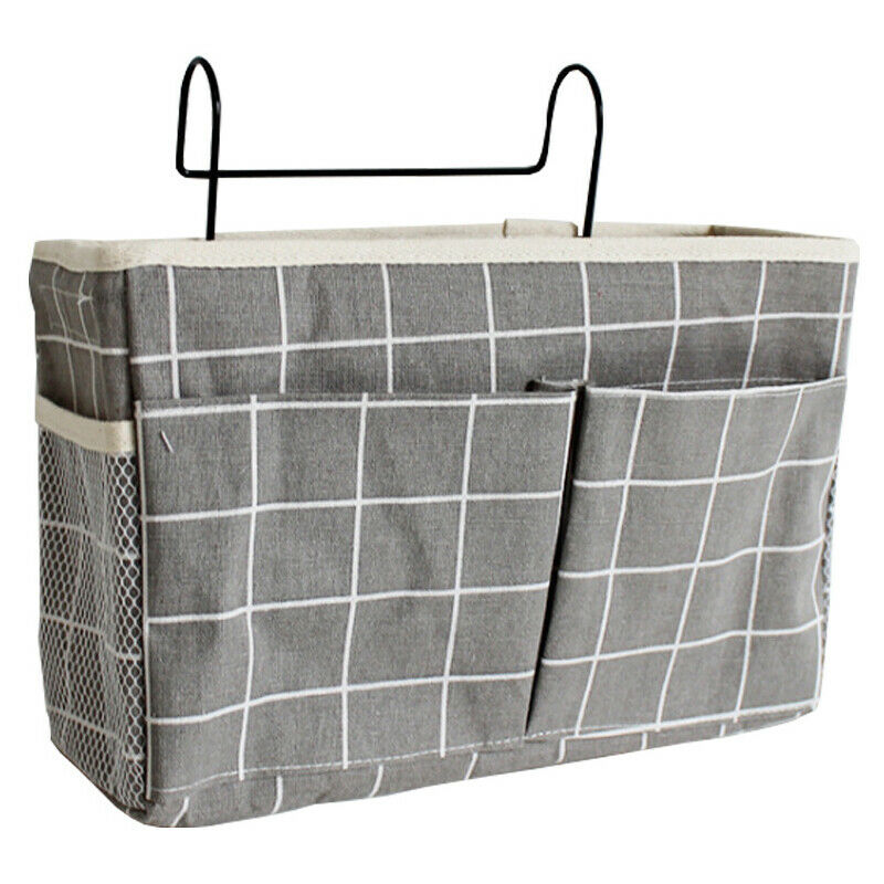 Wall Door Hanging Storage Wardrobe Shelf Bag Holder Organizer Closet Shoe Rack #