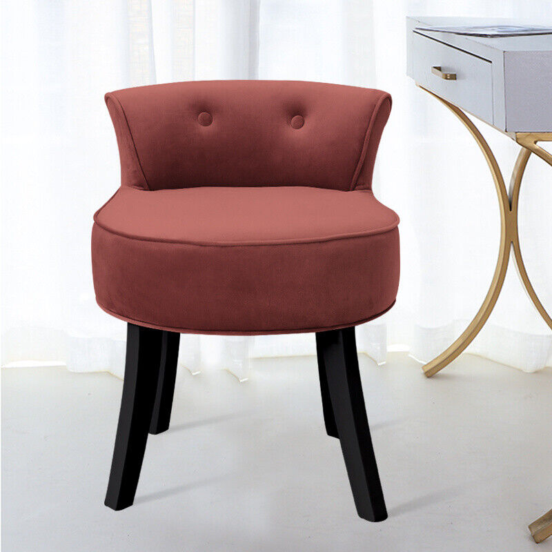 Bedroom Living Room Dressing Table Stool Vanity Padded Makeup Chair Piano Seat