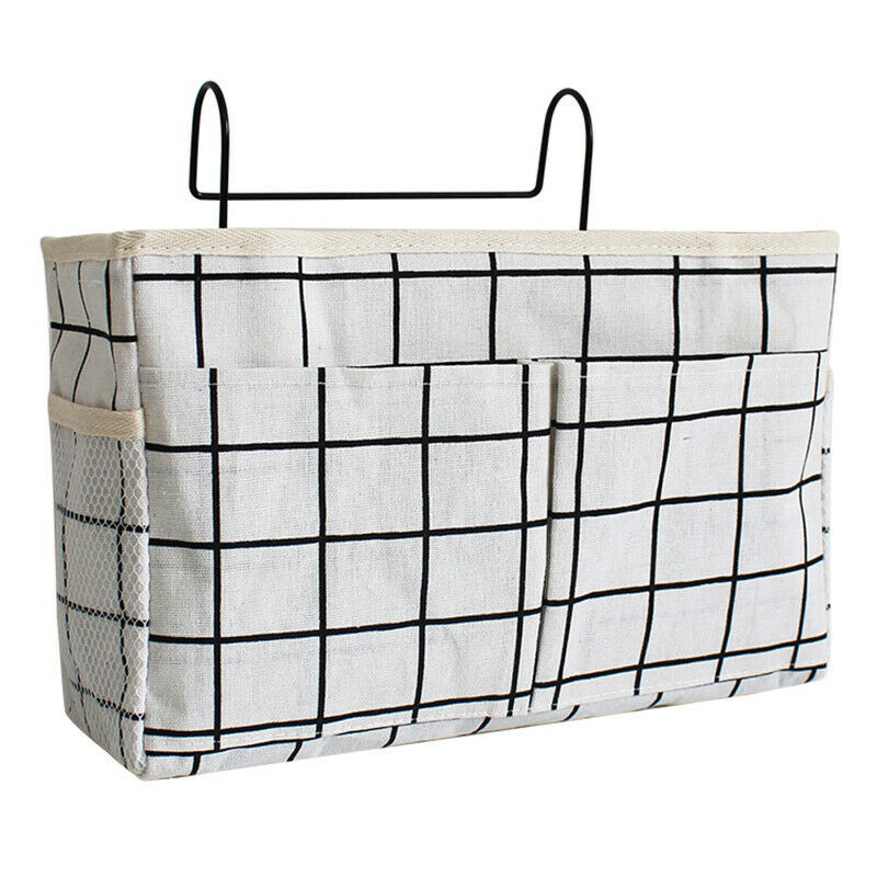 Wall Door Hanging Storage Wardrobe Shelf Bag Holder Organizer Closet Shoe Rack #
