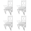 Wooden Dining Chairs Seats 2/4pcs Home Restaurant Seats Kitchen Lounge Chairs