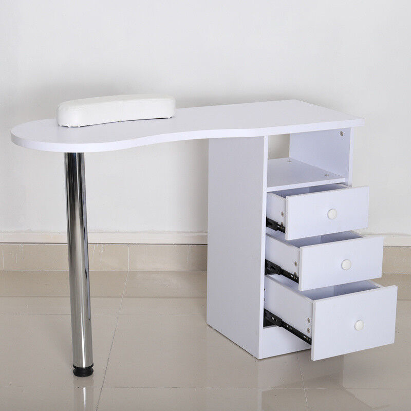 Professional Manicure Table Nail Beauty Salon Station Technician Storage Desk UK