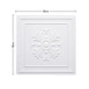 12/24PCS PVC 3D Wall Panel Wallpaper Ceiling Tile Cladding Cover Bedroom Decor