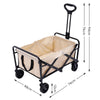 Outdoor Camping Trolley Wheelbarrow Folding Pull Along Wagon Truck Beach Fishing