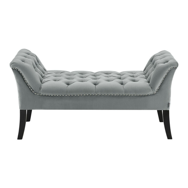 Cozy Chenille/Velvet Bench Bedside Footstool Window Seat Soft Bed End Sofa Chair