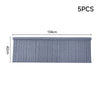 5pcs Galvanized Steel Roofing Asphalt Shingles Shed Log Cabin Roof Tile Panel