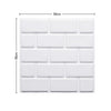 12/24PCS PVC 3D Wall Panel Wallpaper Ceiling Tile Cladding Cover Bedroom Decor