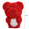 LED FOAM ROSE BEAR ARTIFICIAL FLOWER ROSE TEDDY BEAR DOLL FADDISH LOVE GIFT BOX