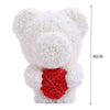 LED FOAM ROSE BEAR ARTIFICIAL FLOWER ROSE TEDDY BEAR DOLL FADDISH LOVE GIFT BOX
