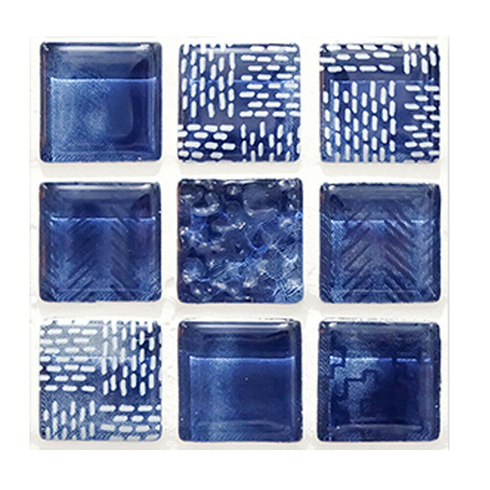 18/90pcs Kitchen Bathroom Mosaic Tile Stickers Self-Adhesive Waterproof Decal