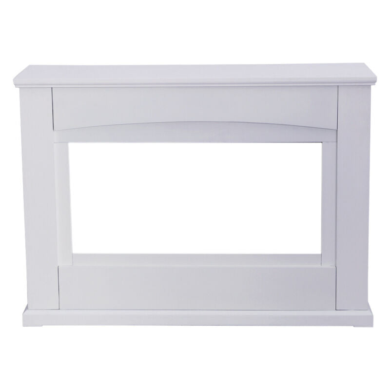 30" 34" 50" Electric Fire Suite White Mantel/Surround LED Flame Fireplace Heater