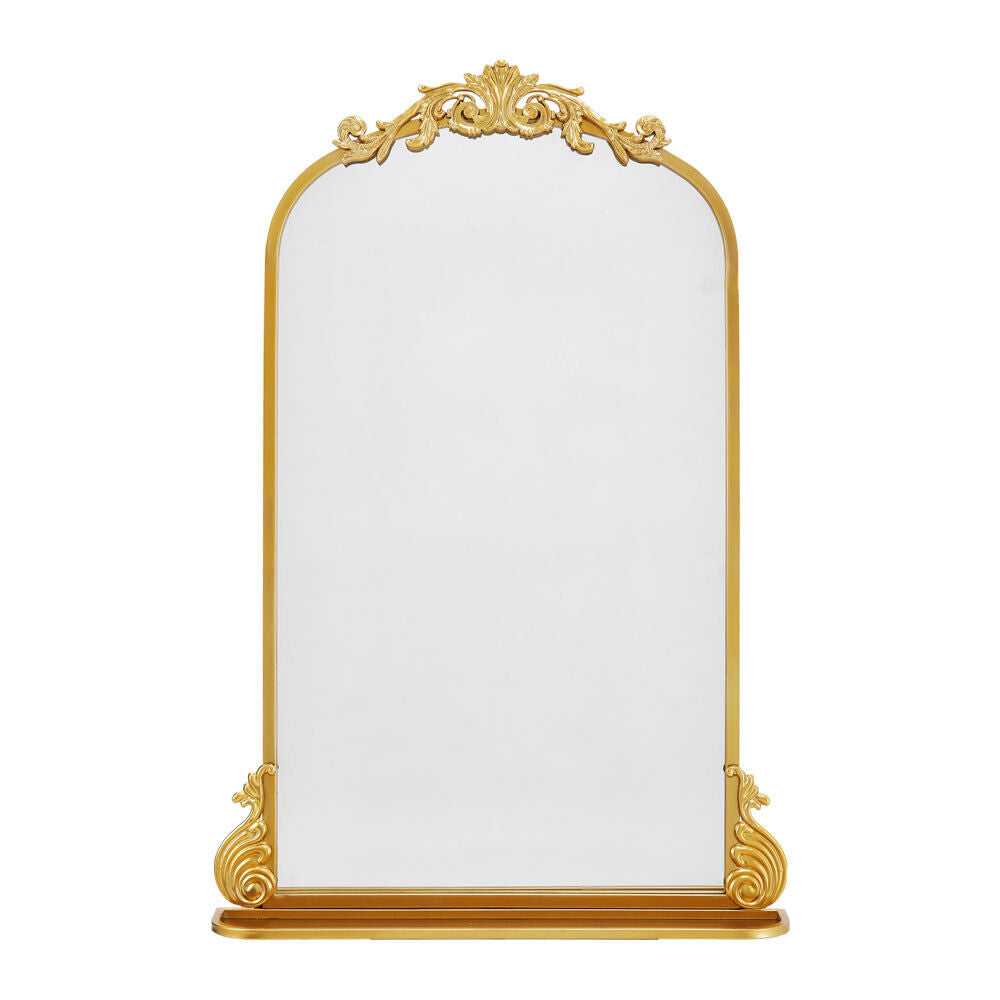 Large Embossed Mirror Wall Mounted Hallway Living Room Baroque Ornate Mirror