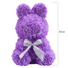 LED FOAM ROSE BEAR ARTIFICIAL FLOWER ROSE TEDDY BEAR DOLL FADDISH LOVE GIFT BOX