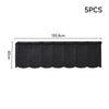 5pcs Galvanized Steel Roofing Asphalt Shingles Shed Log Cabin Roof Tile Panel